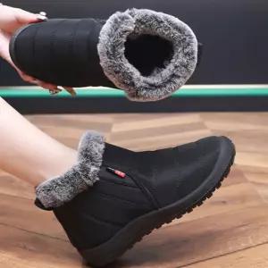 시골 털신 어르신 방한화 할머니 엄마 겨울 털 신발