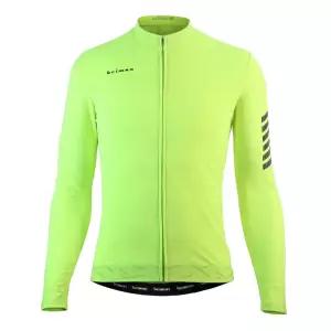 (무료배송) 하이만 HML904 메쉬네온그린 긴팔저지 자전거의류