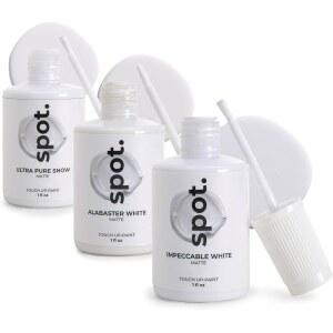 스팟. 터치업 페인트 | 매트 가구용 프라이머 3팩 키트 샌딩 프라이밍, 셀프 없음 DS-OC 캐비닛, 문, DS-AL 저취, 드라이, 벽, 수리 친환경 마감 화이트 멀티 필요 퀵 또는