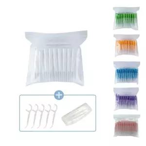 메디메이트 i형/어금니형 치간칫솔 50P + 거치대 + 치실5p