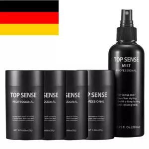 탑센스 25g 4병 미스트 1병 천연흑채 두피 무해한 독일산 비스코스 성분 / FITI 시험연구원 성분 인증