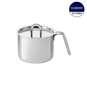 라이트 인덕션 통3중 스텐 멀티팟 14cm