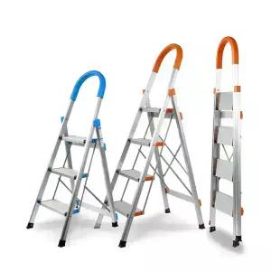 고급형 접이식 계단형 알루미늄사다리 최대하중150kg
