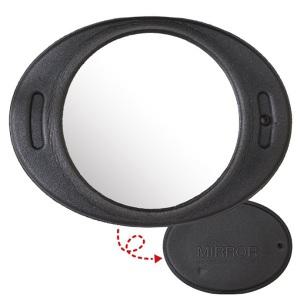 뷰티 B/T 스폰지 뒷거울 미용실거울(라운드)/잘 안깨지는 거울