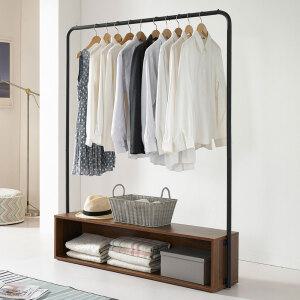 KM-T6502 드레스룸 박스형 행거 1200 스탠드 옷걸이 외투걸이 수납 선반 옷장 시스템 수납장