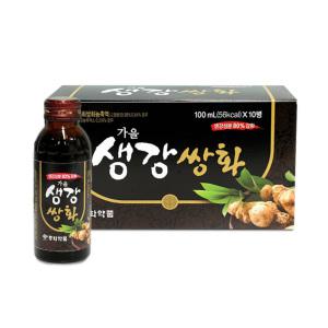 동화약품 가을생강쌍화 100ml x 80병(안전포장/케이스포함)부채표 쌍화골드 가을생강 쌍화원