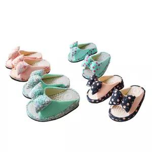 [무료배송] 뒷꿈치up 건강실내화 지압슬리퍼