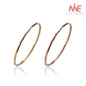 나인주얼리 14k 실반지 타입D 컷팅반지 레이어드링