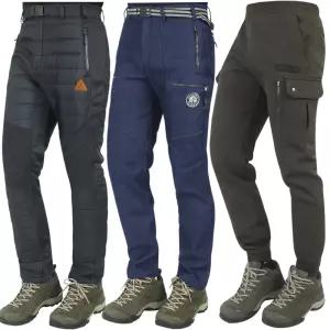 겨울 남성 기능성 기모 등산바지 스판 패딩 카고 조거팬츠 등산복 방한 작업복