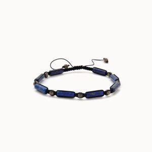 [제이로렌] B0649 라피스라줄리 남여공용 매듭팔찌