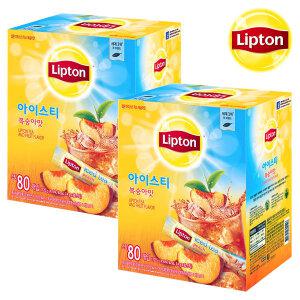 립톤아이스티 복숭아맛 80TX2개