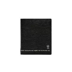 [닥스](강남점)DBWA1F622BK 블랙 라인 체크 중지갑