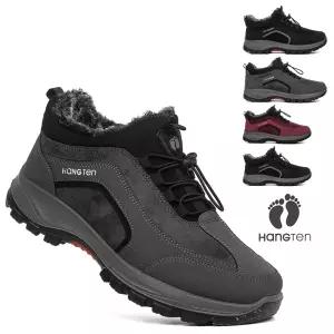 행텐 겨울 털 스니커즈 기모 슬립온 남성 신발 밴딩 방한화 작업화 여성 운동화 070