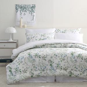 플로라 블루베리 모달코튼 차렵이불 단품 및 세트 SS/Q/K/EK