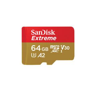 샌디스크microSDXC Class10 Extreme 64GB 마이크로SD카드 QXAH