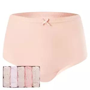 BYC 여성 순면 맥시 삼각 팬티 5매입 세트 BYC8201