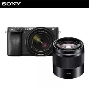 [SONY] 소니 카메라 A6400M (SEL18135) + SEL50F18 단렌즈 패키지 / 미러리스 알파