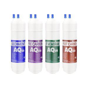 [필터테크]위닉스 TS-200S 전체세트 필터테크 정수기필터호환 실속형 9인치 단방향 (UF)