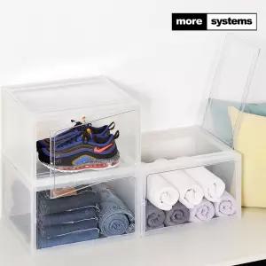 투도어 DIY 조립식 수납함 4개 플라스틱서랍장 수납정리함