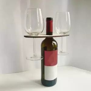 [텐바이텐]빈티지 소믈리에 우든 와인잔홀더1개