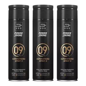 미쟝센 파워스윙 슈퍼 스트롱 스프레이9 200ml x3개