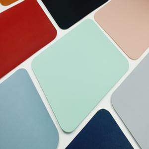 데일리큐브 10색상 휴대용 사무용 가죽 마우스패드