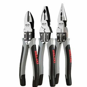 망고테크 다기능 만능 펜치 롱노우즈 니퍼 멀티 플라이어 와이어 전선 스트리퍼 커터 터미널압착