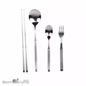 [블룸엣홈]초이스 샌딩 수저세트5벌+티스푼포크 10P (벌크)[28078816]