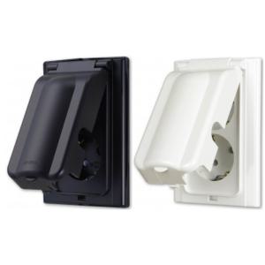 진흥 V시리즈 방우 2구 콘센트 커버 콘센트 보조대 인테리어