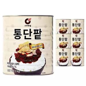 스위트웰 통단팥 한박스 (3kg x 6ea)