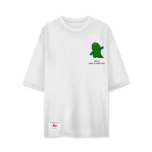 공룡 5부 티셔츠 남여공용 빅사이즈 여름 반팔티