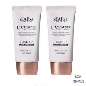 달바 워터풀 톤업 선크림 핑크 50ml 2개물광톤업