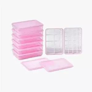 [땡스소윤][7호+칸칸이세트]땡스소윤 시즌5 냉동실 전용 밀폐용기 7호(8개)+칸칸이(8구+24구) 세트