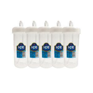 덕신 빨대컵 300ml 5개 색상선택 병원물컵 빨대물병 환자용 역류방지