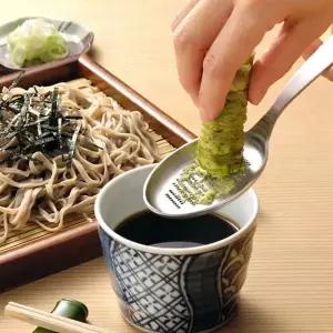 [텐바이텐]일본 우치쿡 올스텐 스푼형 강판 / 생강 마늘 다지기