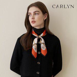 [칼린] 홀스프레임 실크 미니 스카프 S7831S001