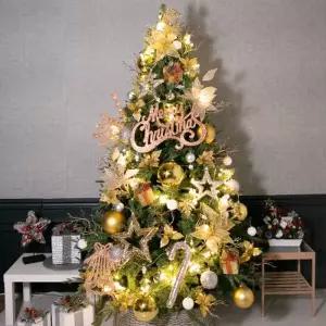 [텐바이텐]크리스마스 트리 나무 장식 풀세트 트윙클포인 210cm 단면