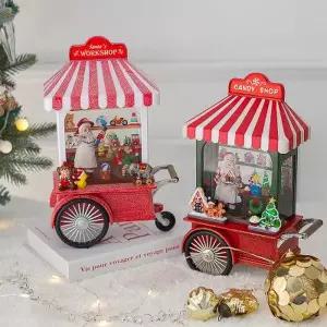 [텐바이텐]크리스마스 카트 워터볼 오르골 (2type)