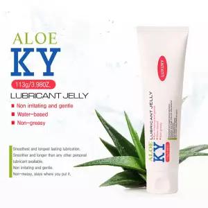 럭셔리 알로에 KY젤 113g 튜브형 수용성 피부진정 보습효과 러브 마사지젤