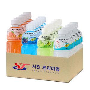 (서진프리미엄) 모구모구 4종혼합(복숭아+블랙커런트+멜론+요거트) 320mlx24ea