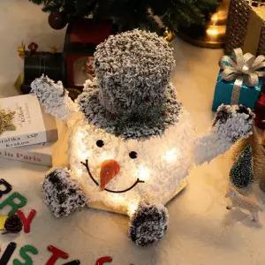[텐바이텐]크리스마스 LED 눈사람 대형 장식 베이비 쉐이크 55x35x45cm