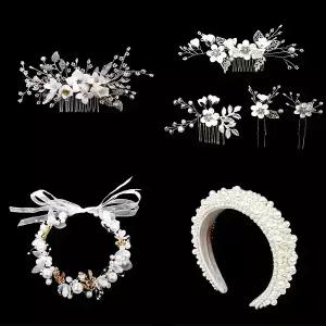 뒤꽂이 혼주 한복 머리장식 웨딩 코사지 올림머리 헤어장식 헤어악세사리 헤어핀 모음