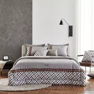 극세사 스탠다드(9온스) 퀸세트(퀼트이불+패드+베개커버2장)