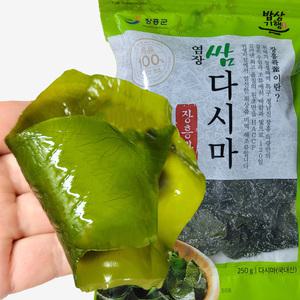 전남장흥 쌈다시마 (염장) 250g ⅹ 5팩