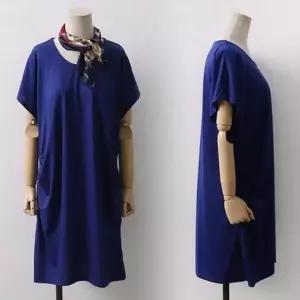 [오노마] ONM 3075746S 쿨 실키 빅사이즈 원피스 셔링 (S11879510)