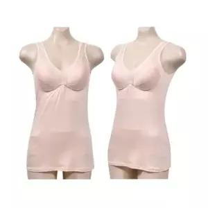 사계절 노와이어 몰드 브라런닝 - 베이지 여성속옷 여성브라런닝 민소매런닝 브라탑런닝