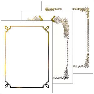 금박 상장용지 180g 고급 상장지 위촉장 수료증 졸업장 상장 만들기 임명장 돼지꼬리 무궁화 진봉황 표창장