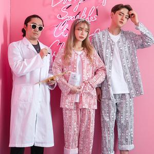 정신병원 환자복 반티세트 의사 졸사컨셉 할로윈 의상