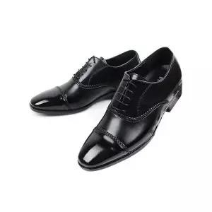 [하프클럽/세자매]고급스타일 소가죽 남성구두 7cm(키높이깔창포함) 키높이정장구두 남자웨딩