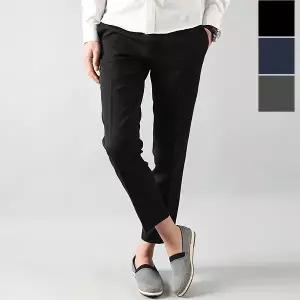 남자 9부 스판 정장바지 청바지 밴딩슬랙스 밴딩팬츠 면바지 슬렉스 슬랙스 DJ-SLA-SDON1840